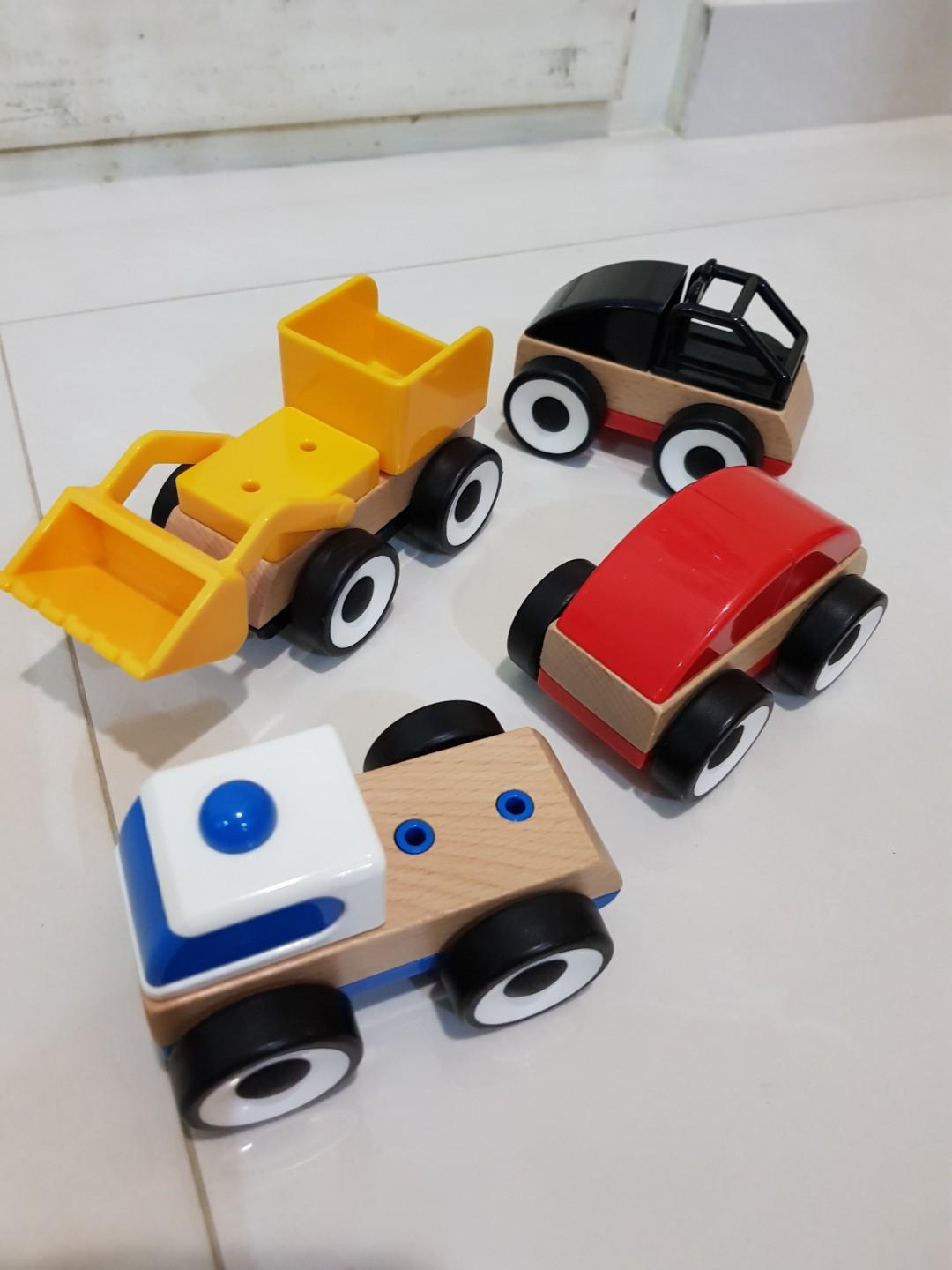 ikea wooden cars