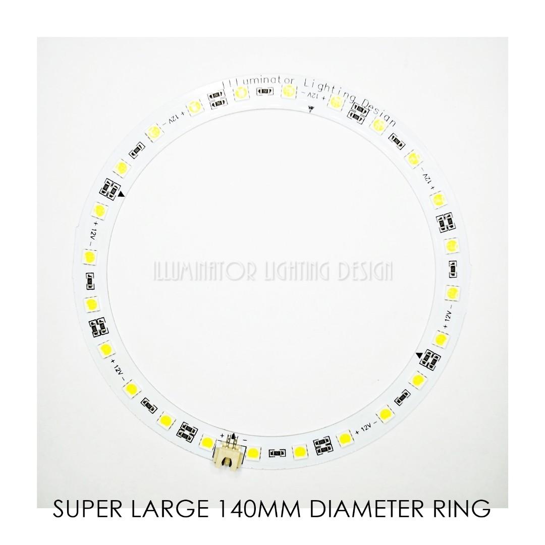 4 rings led lighting kits for detolf cabinet ikea discount