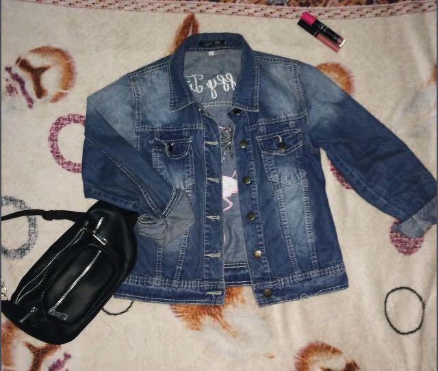 Jacket Jeans Flamingo Women S Fashion Women S Clothes Outerwear
