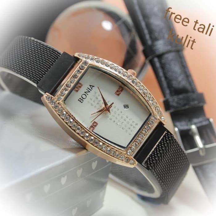 Jam Tangan Wanita Bonia Tali Kulit Malayxexe