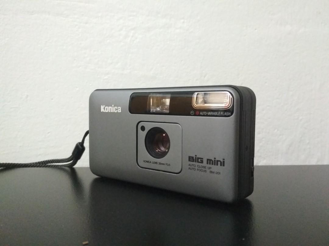 Konica Big Mini BM 201 35mm Film Camera (shutter not working