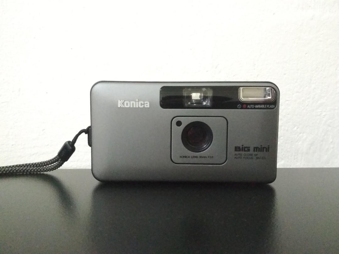Konica Big Mini BM 201 35mm Film Camera (shutter not working