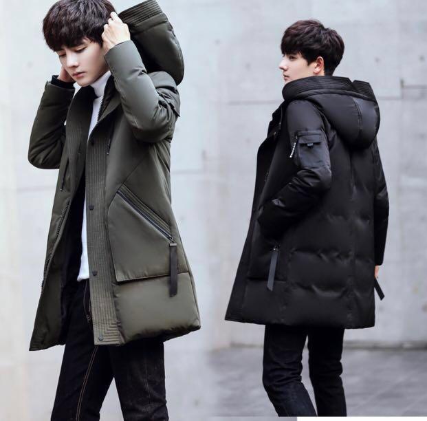 Korean version Winter Down Jacket (Category: Coats, Jackets and Outerwear) located in Singapore. Submitted by antarus (Listing ID 197801586, Image 2). Description: Can fit from XS-M (cutting is small) Thick material. Pretty piece and can keep you comfortably warm during winter.. I only have it in ARMY GREEN COLOUR.