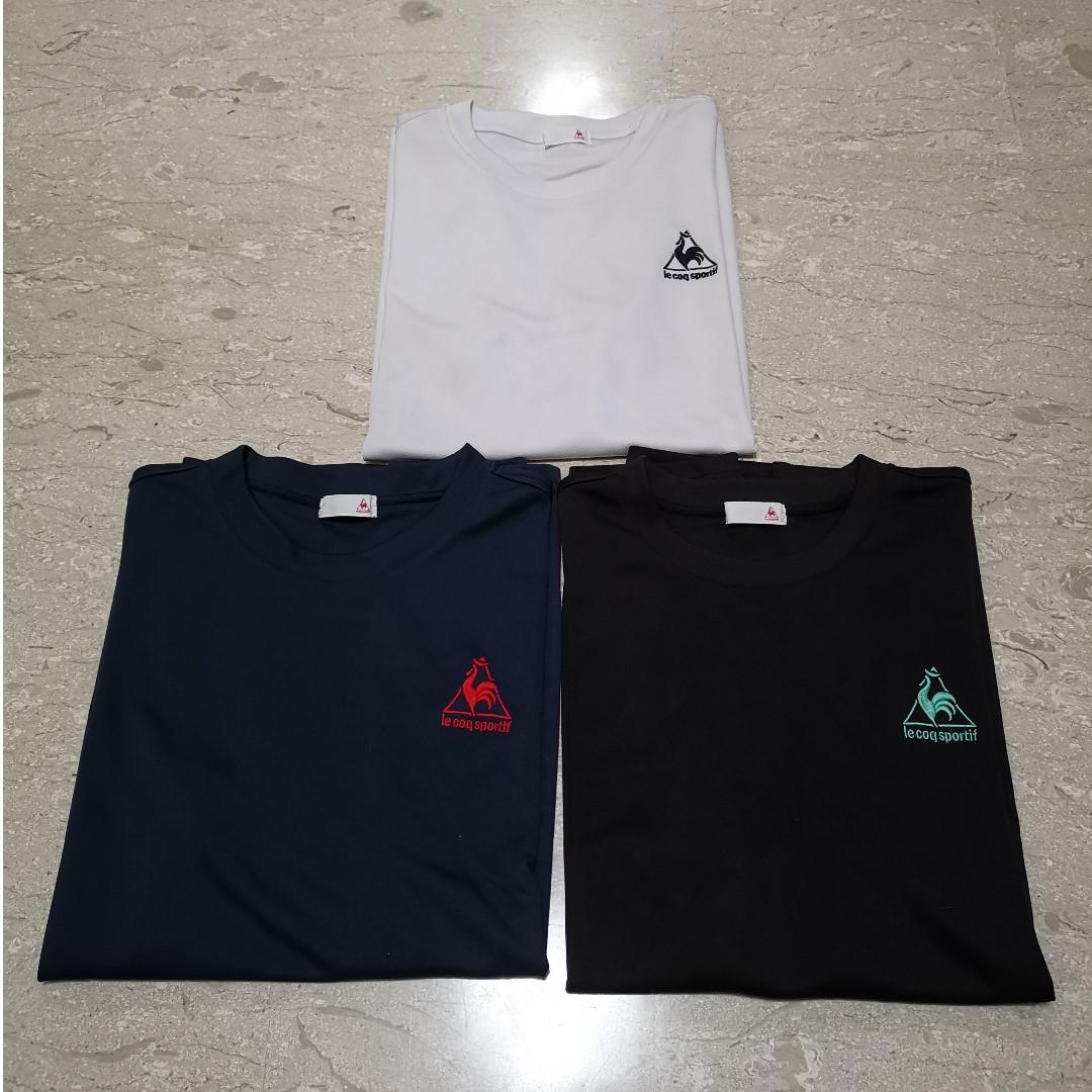 Price Reduced Le Coq Sportif T Shirts Dry Fit Men S Fashion