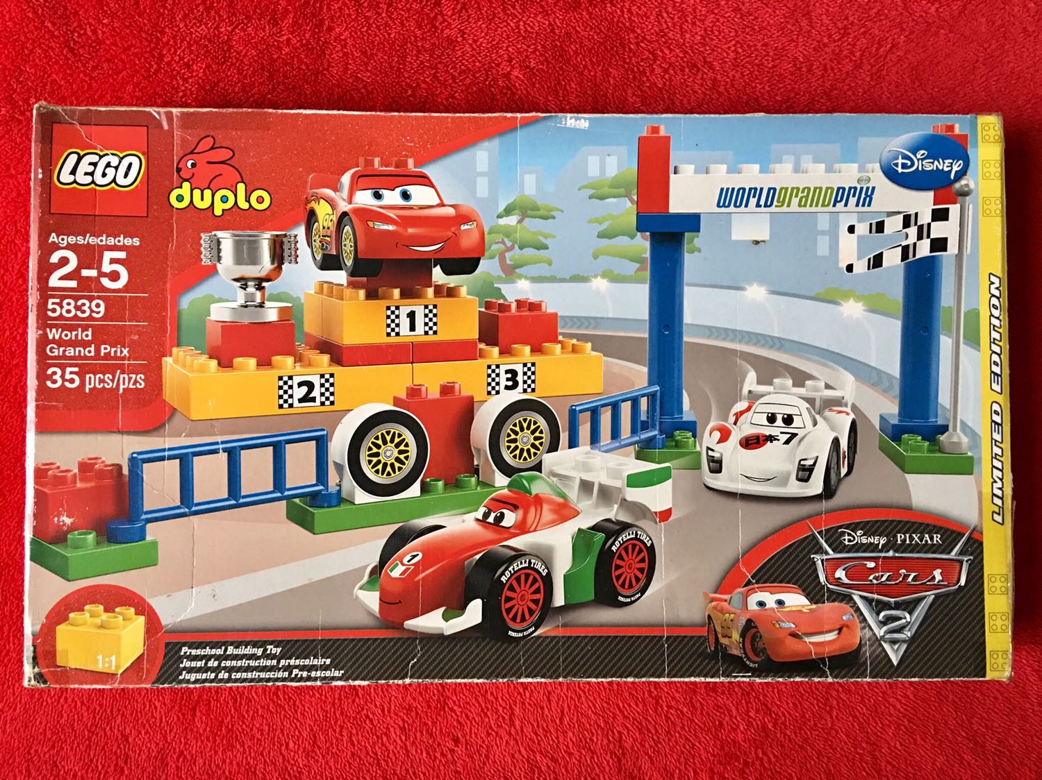 Lego Duplo 5839 Cars Limited Edition Babies Kids