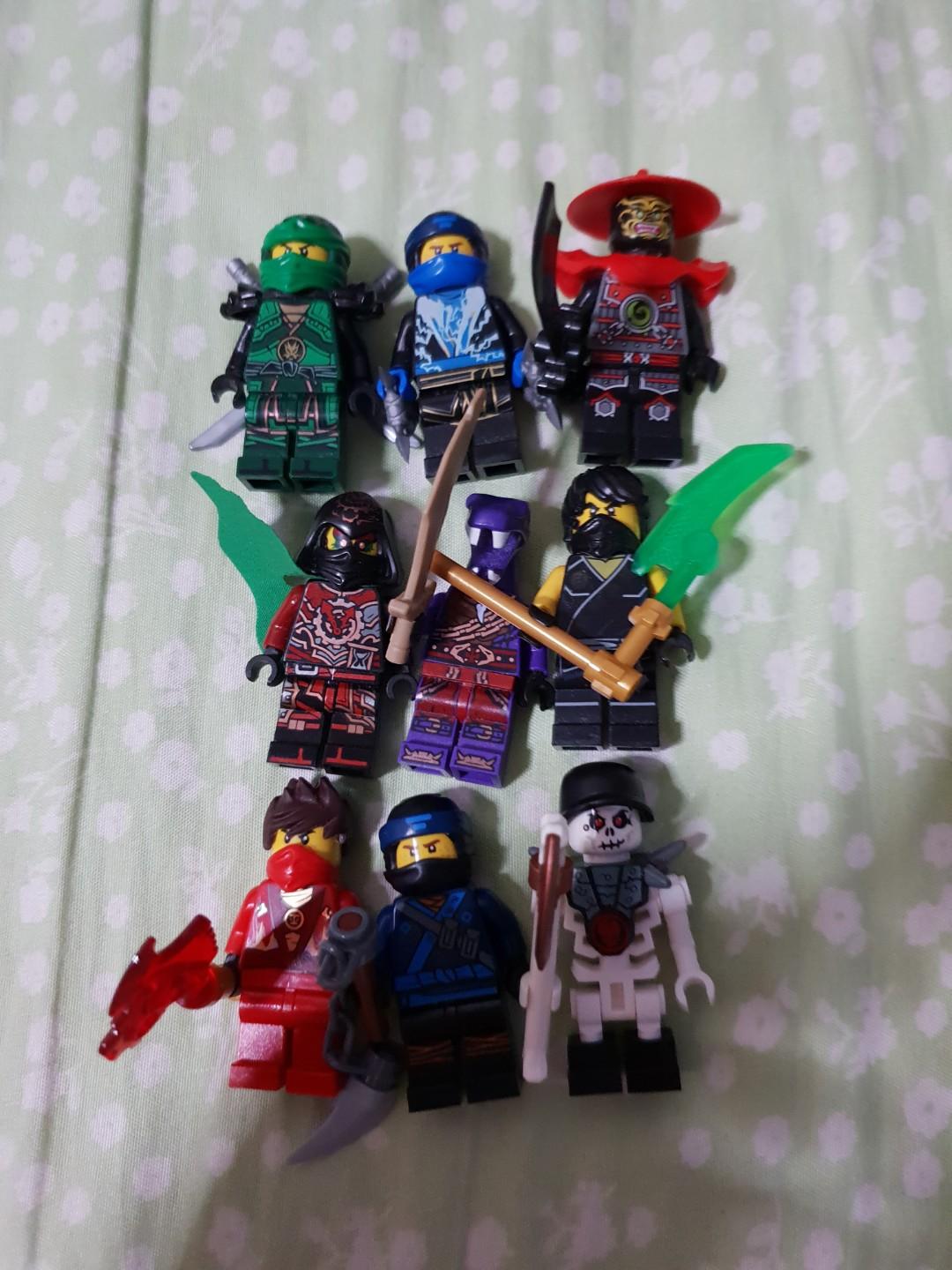 Lego ninjago minifigures #1, Toys & Games, Bricks & Figurines on Carousell