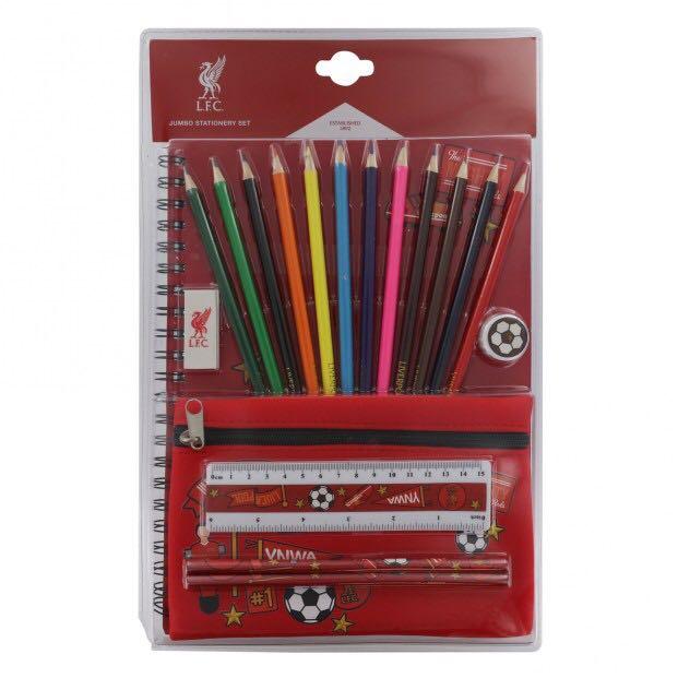 LFC Jumbo Stationary Set with Spiral Notebook, Hobbies & Toys