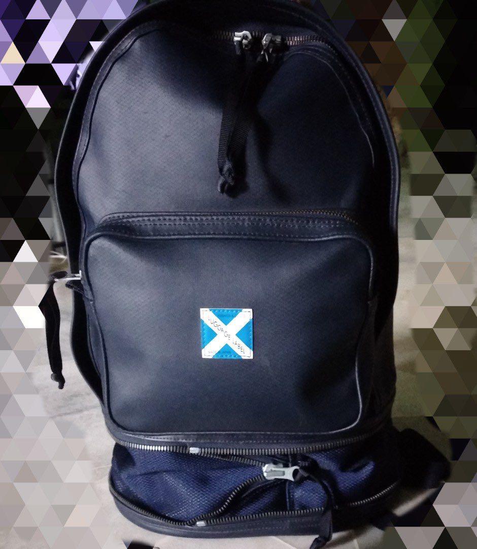 luggage label backpack