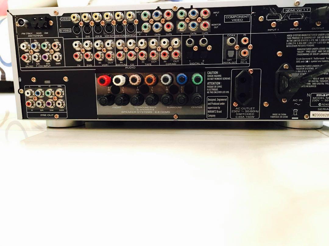 Marantz HDMI Receiver SR4001, Audio, Soundbars, Speakers & Amplifiers