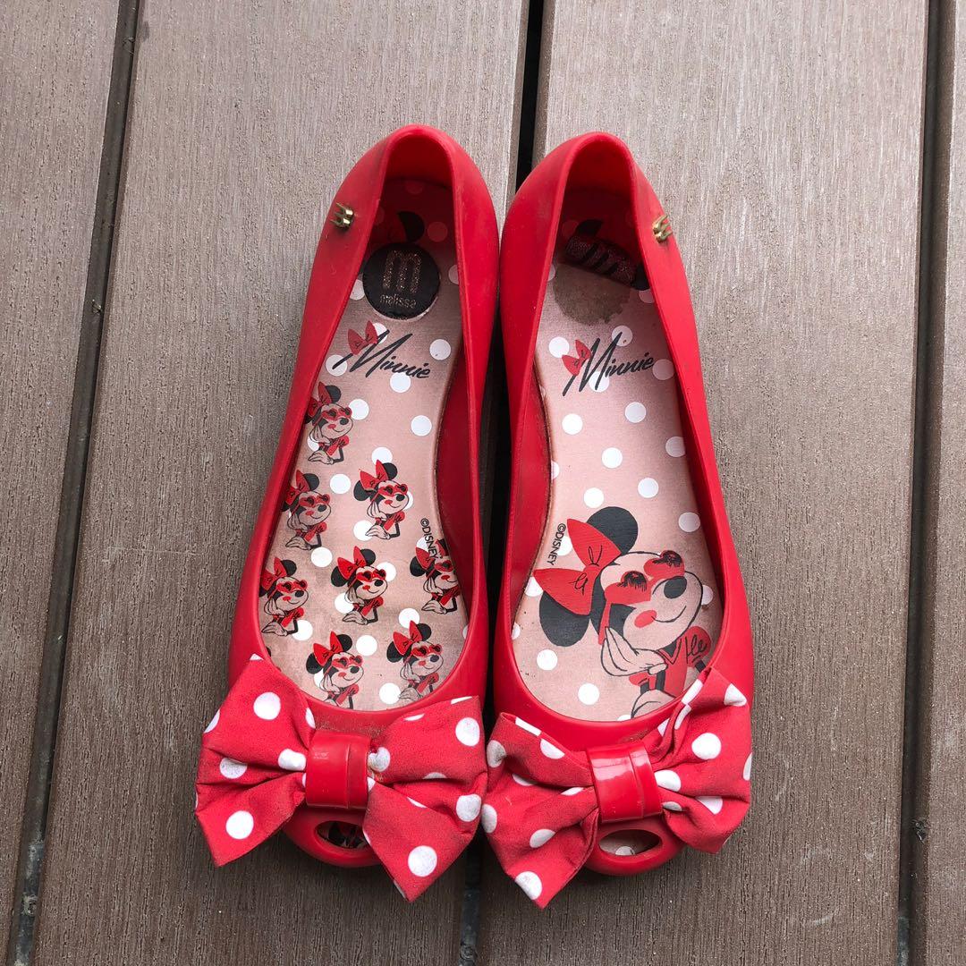 Melissa Minnie Mouse Shoes Girl US size 3 Babies Kids Babies