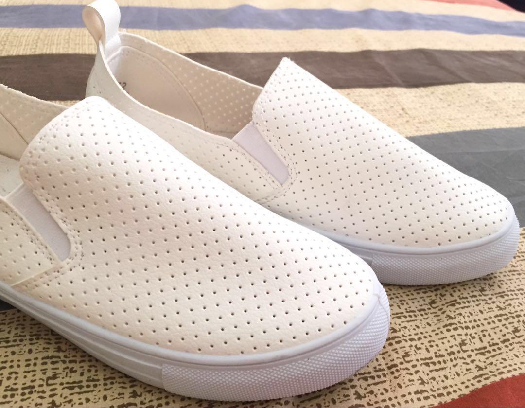 Mendrez white shoes outlet