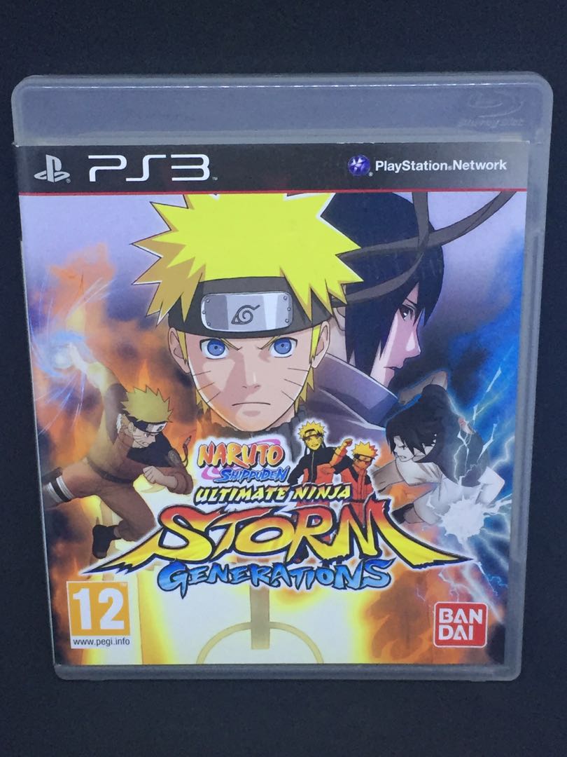 NARUTO SHIPPUDEN ULTIMATE NINJA STORM GENERATION PS3, Video Gaming, Video  Games, PlayStation on Carousell