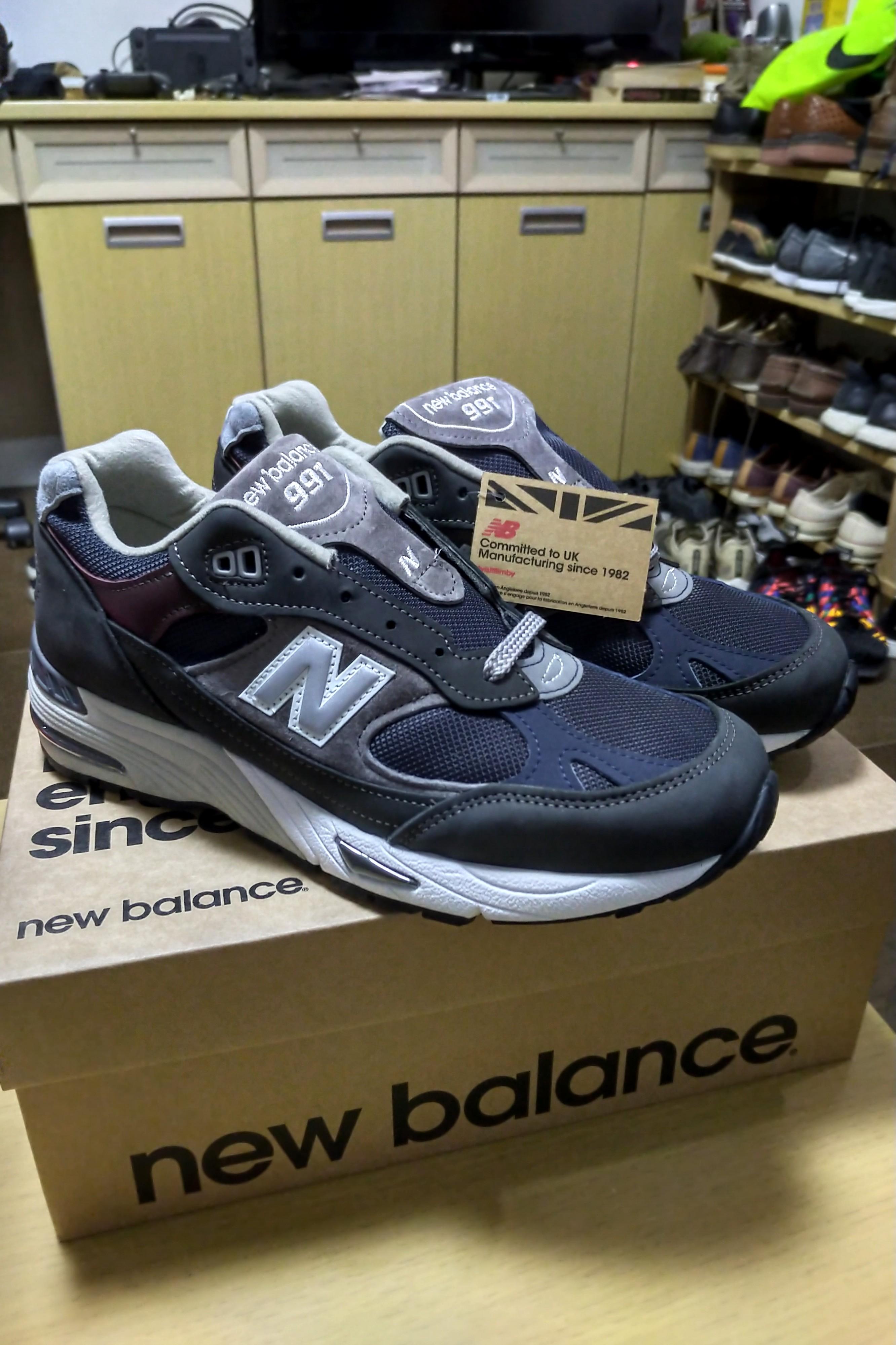 New balance 991 990 GNN US7.5 made in UK, Men's Fashion, Men's Footwear