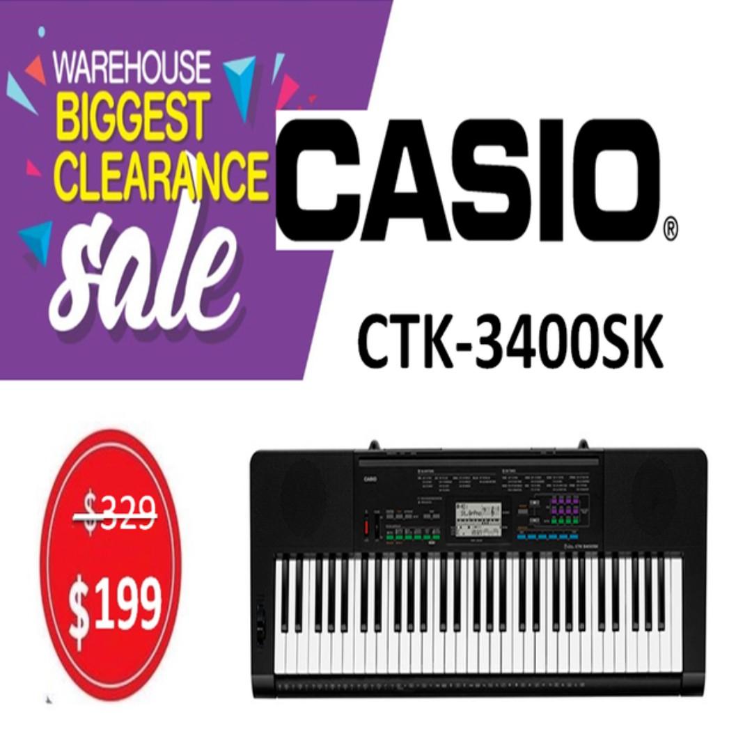 Casio ctk3400sk discount