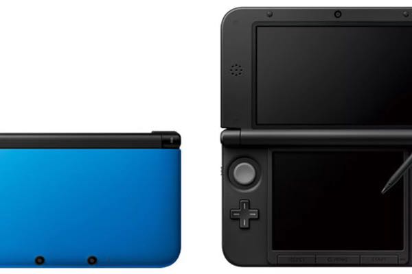 nintendo ds xl blue