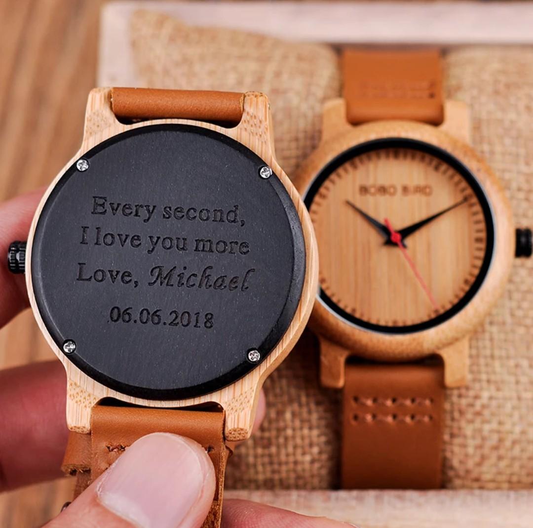 Watches sales engraved message