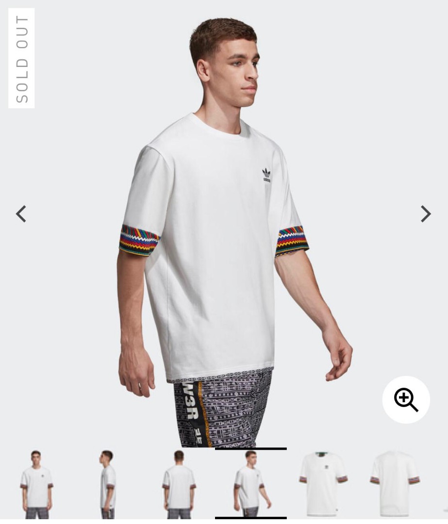 pharrell williams trefoil tee