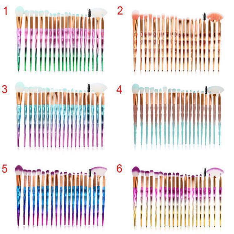 Po572 Ulzzang Tumblr 20 Piece Make Up Brush Set Bulletin Board