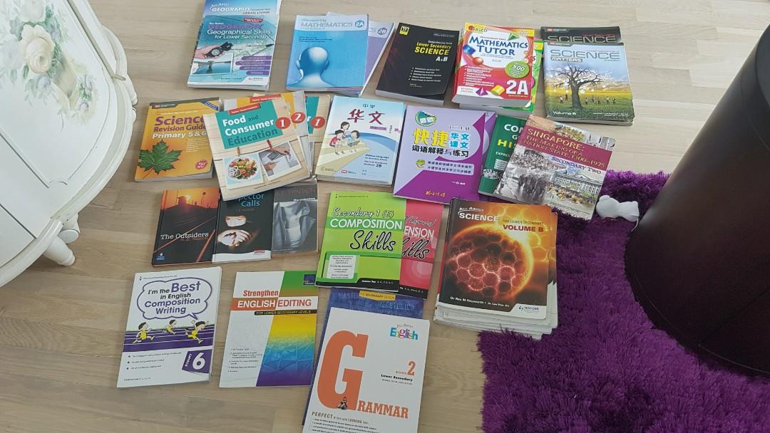 primary and lower secondary textbooks, Hobbies & Toys, Books ...