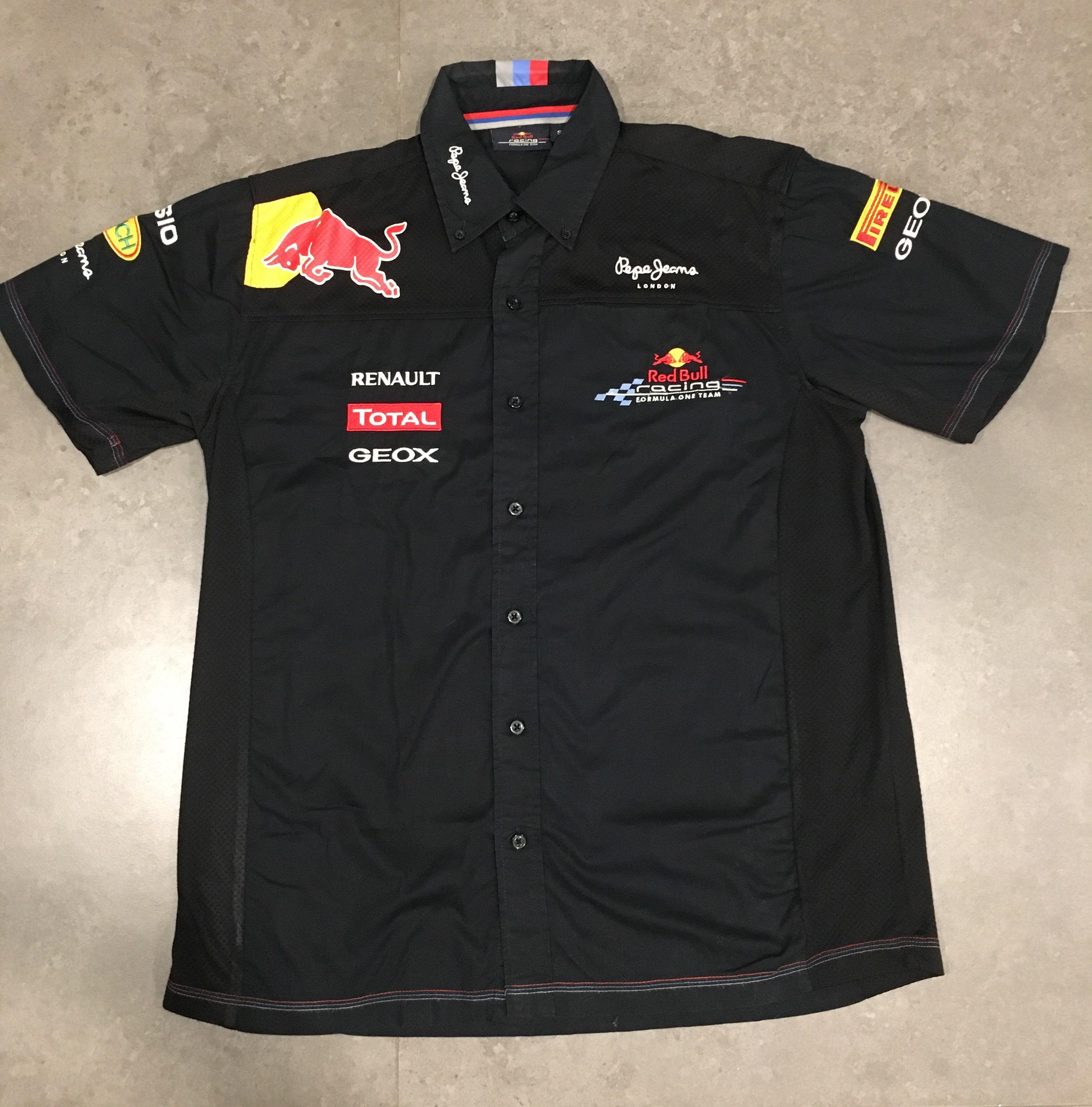 Redbull Racing F1 Team Formula One Pit Crew Shirt 2011 Season By Puma Sports Athletic Sports Clothing On Carousell