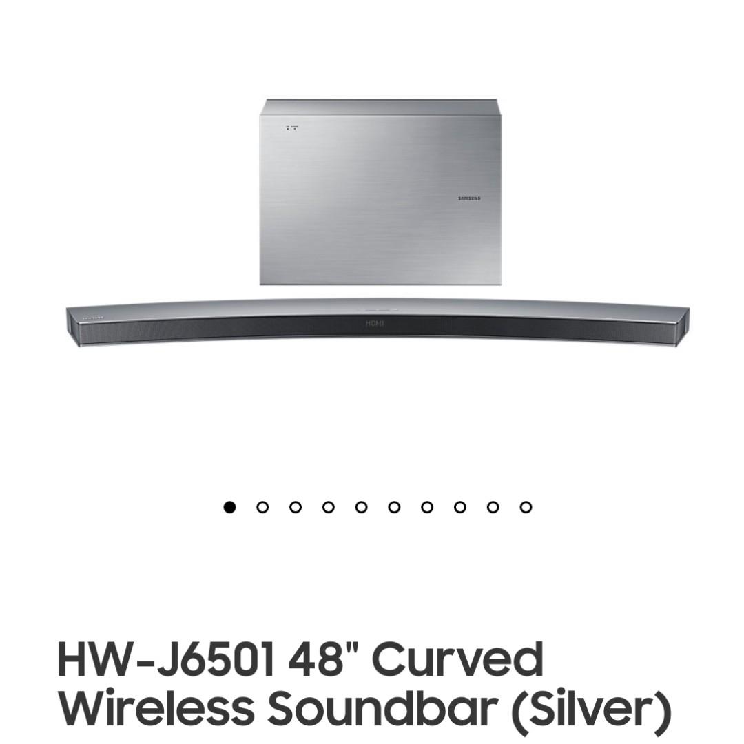 samsung curved soundbar hw j6501