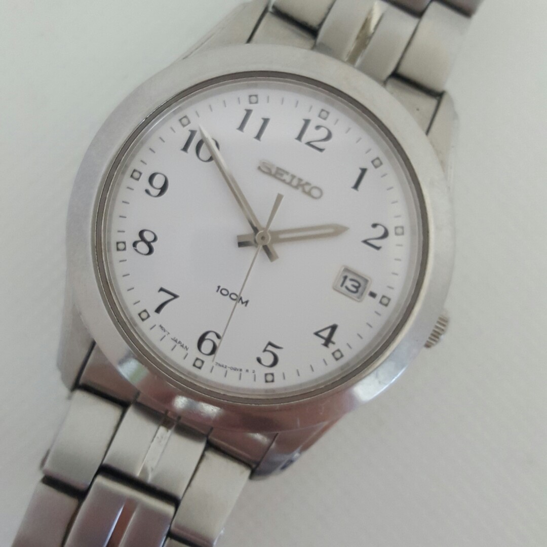 Seiko Stainless Steel Watch 7N42-0ED0, Men's Fashion, Watches &  Accessories, Watches on Carousell