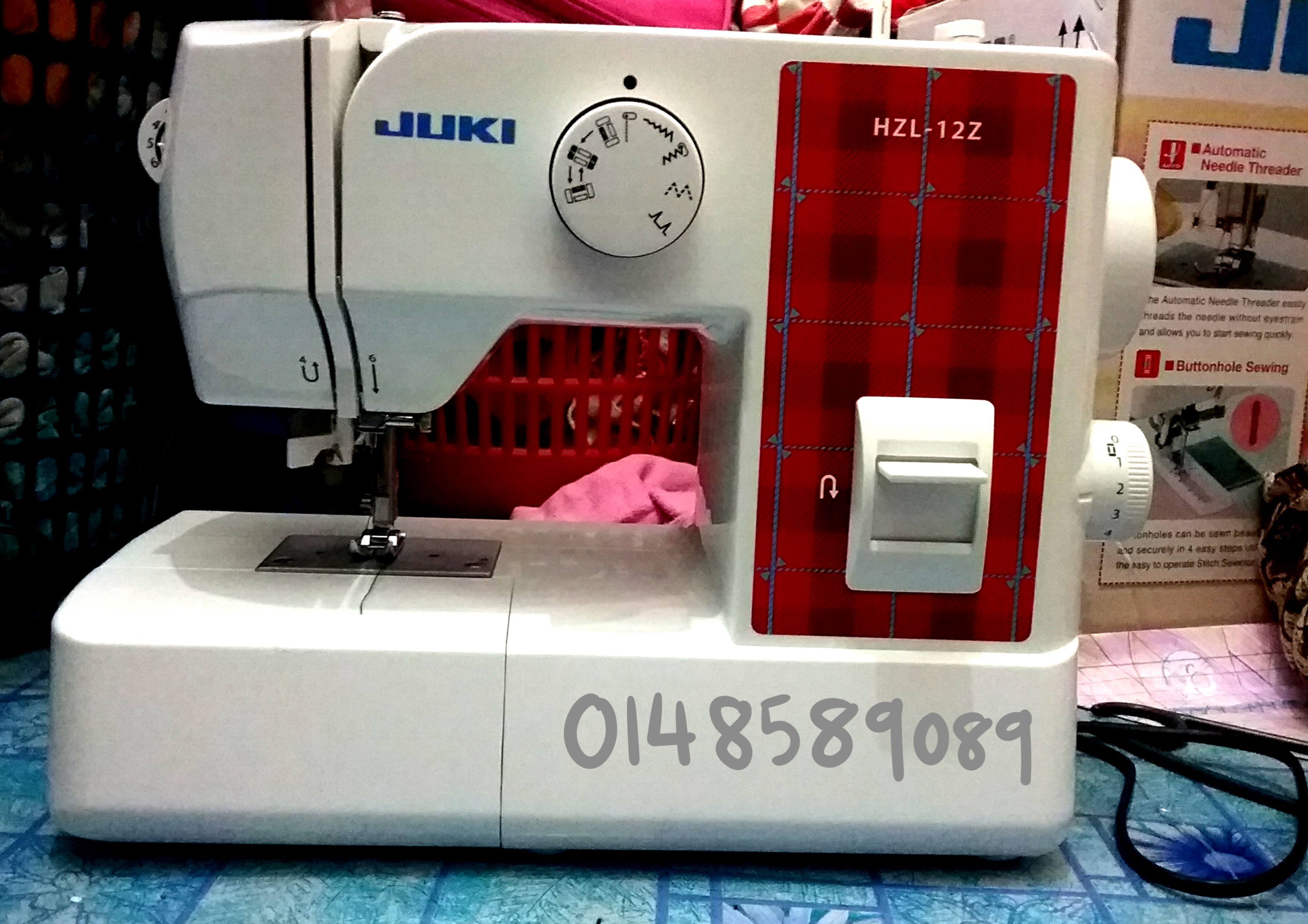 Sewing Machine Mesin Jahit Portable Juki Hzl 12z Design Craft Craft Supplies Tools On Carousell
