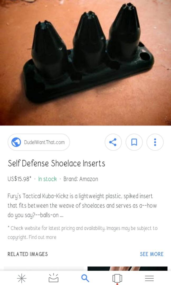 Shoe lace spikes(tactical self defense), Everything Else, Others on