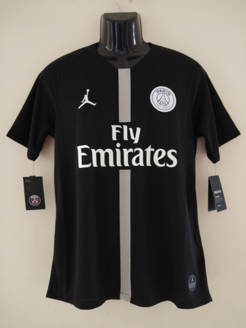 Psg air shop jordan black jersey
