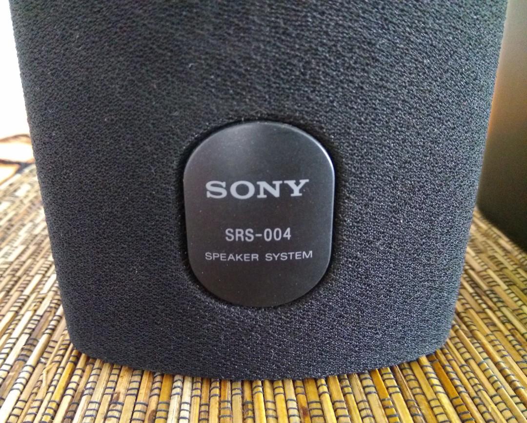 Sony subwoofer SRSD2 with satellite speakers SRS006, Audio, Soundbars