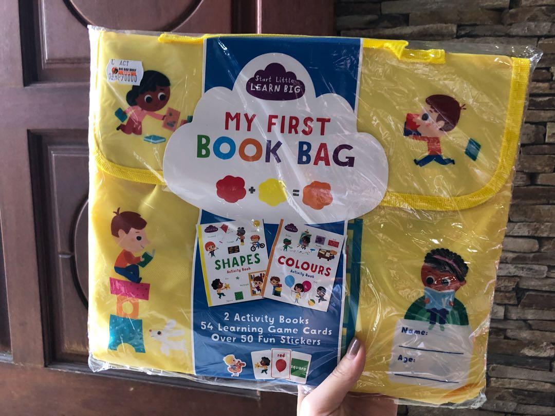 my first book bag