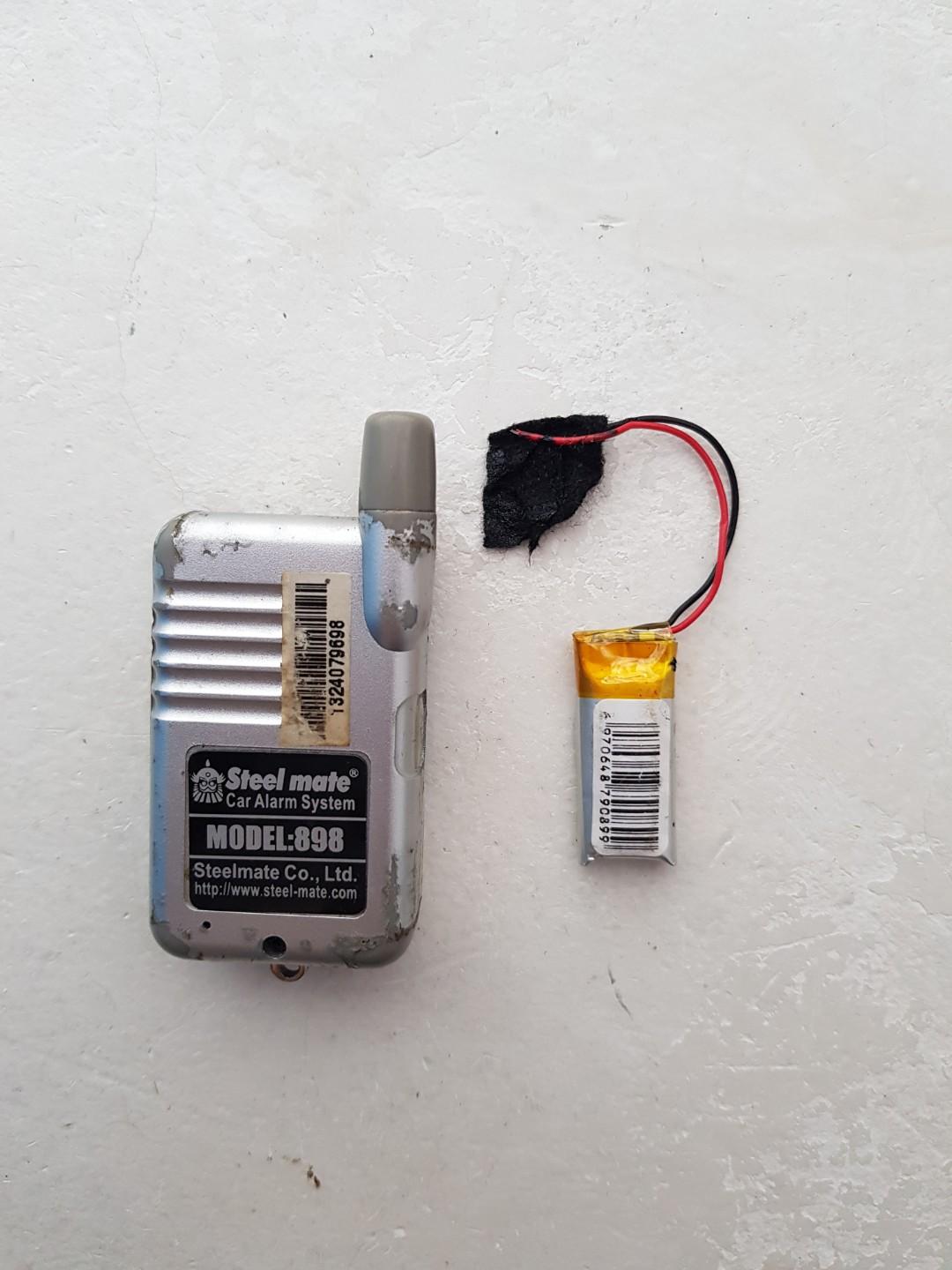 Steelmate 898g 2025 remote replacement