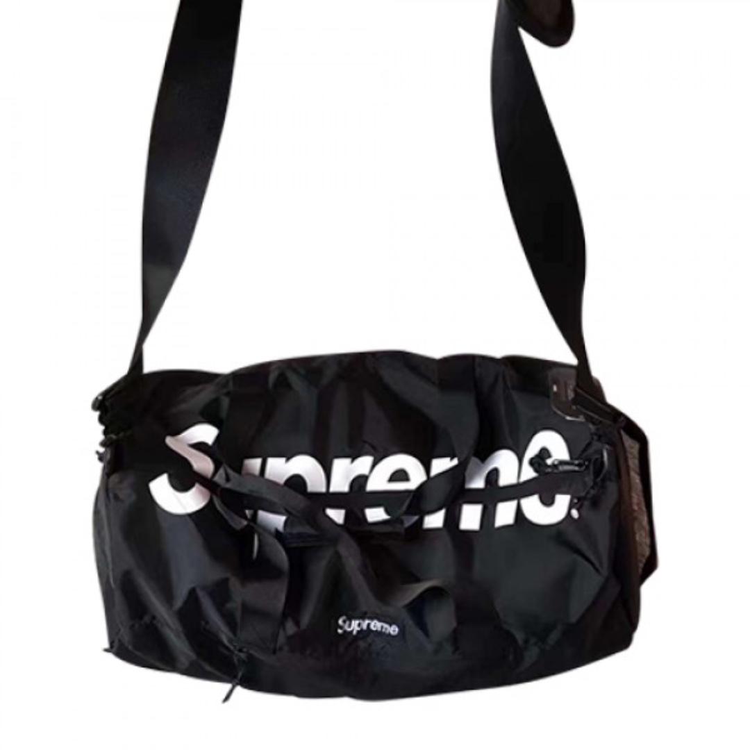 SUPREME Duffle Bag 17ss 黑色正品旅行袋, 他的時尚, 包, 腰包與手提包