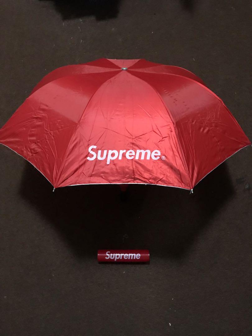 supreme X LV umbrella  Supreme, Voss bottle, Umbrella
