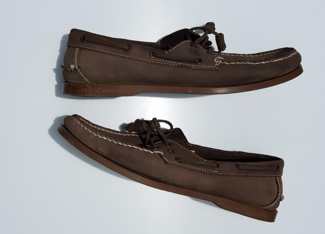 Swatch Leather Topsider Men s Fashion Footwear Dress Shoes on