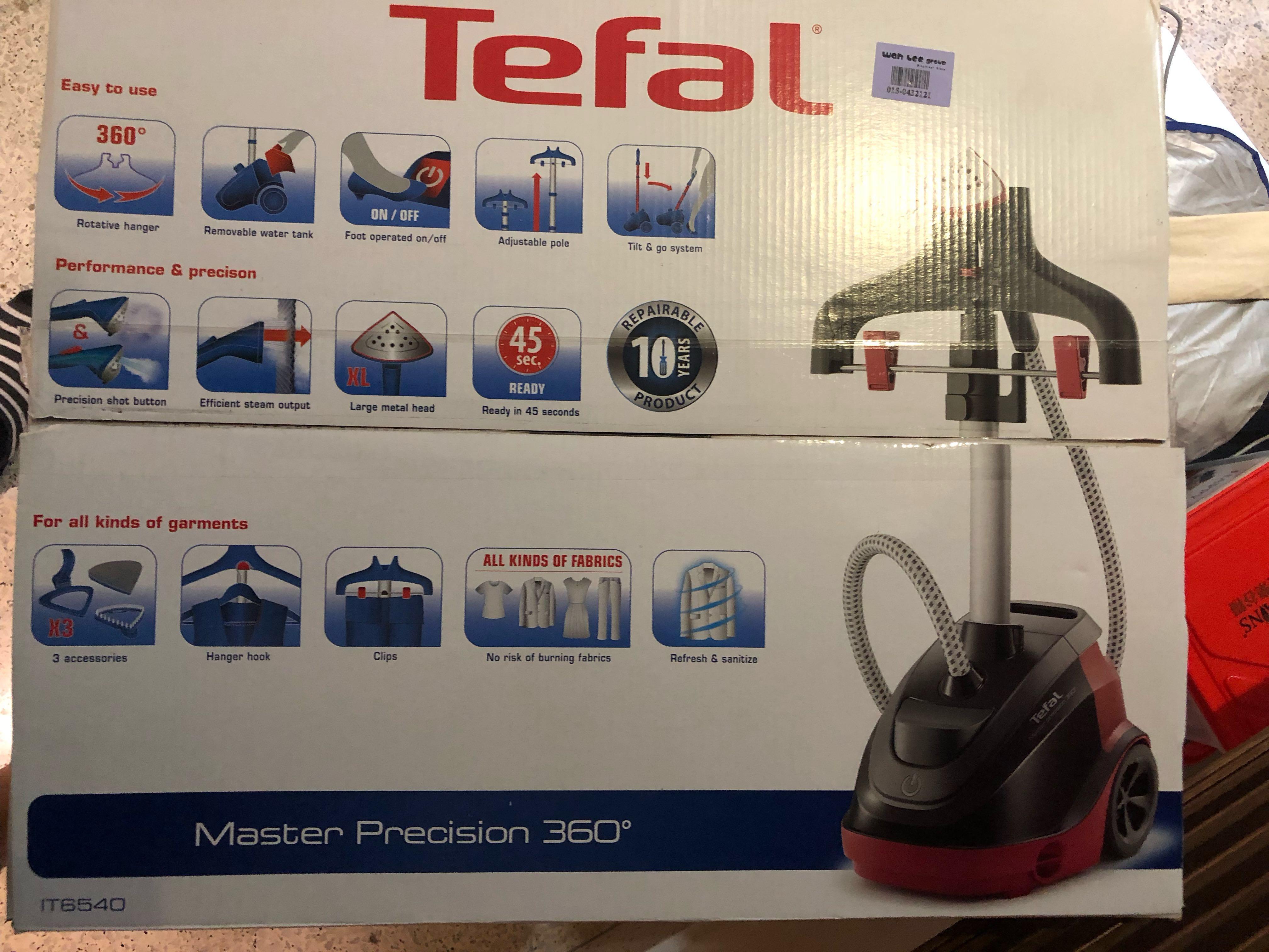 Tefal Master Precision 360 Garment Steamer IT6540, Health & Nutrition