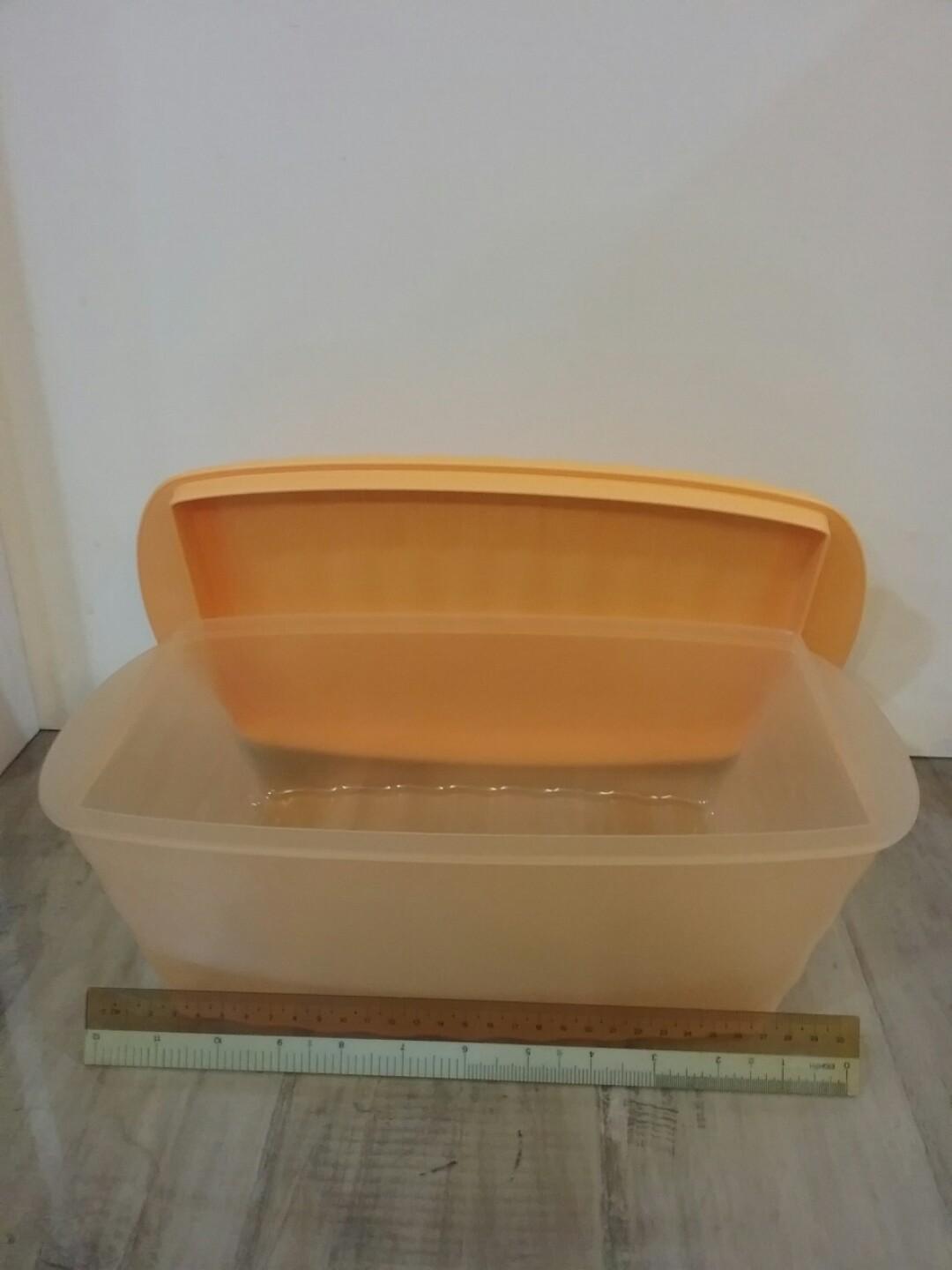 Tupperware container (Category: Everything Else) located in Singapore. Submitted by yeh2632 (Listing ID 199540291, Image 2). Description: Lovely orange color.