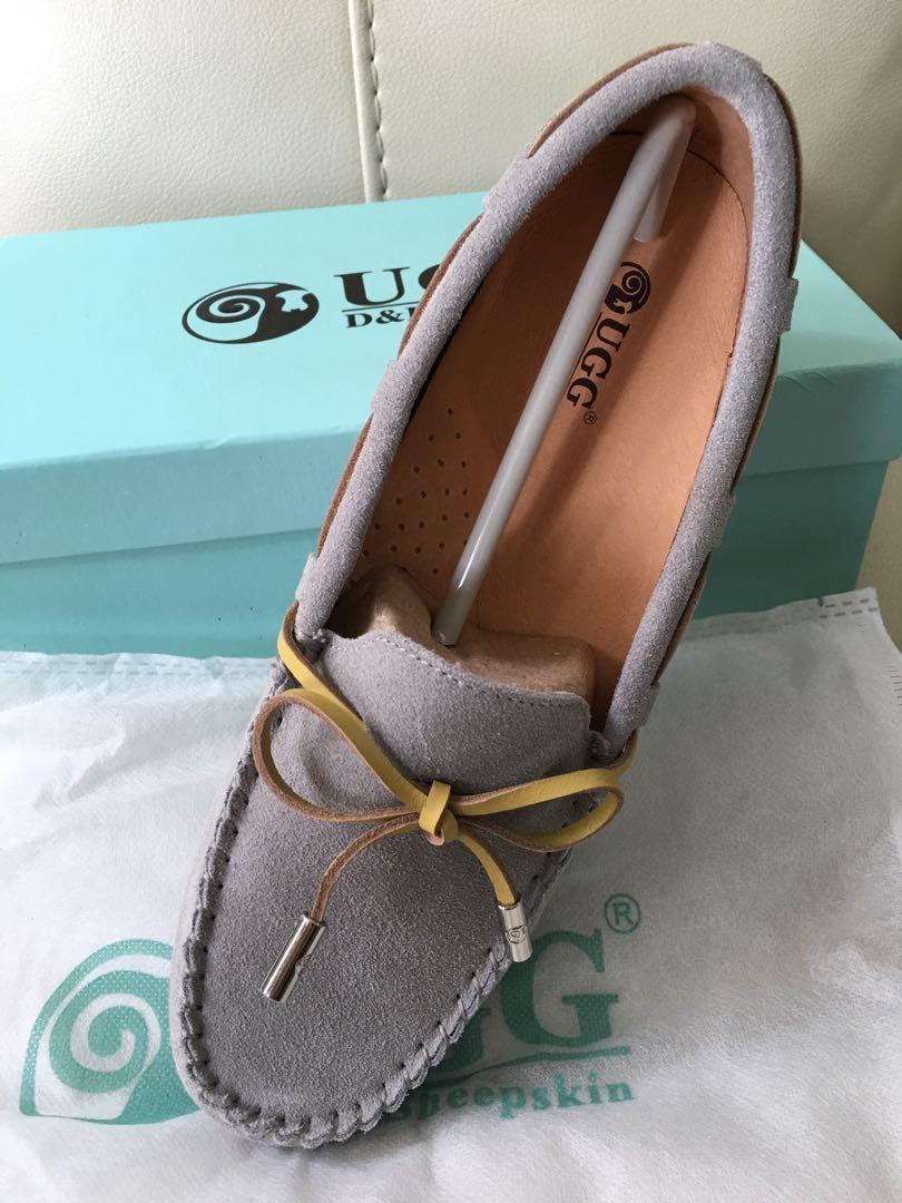 UGG D K sheepskin DK Summer Moccasin shoes Loafers