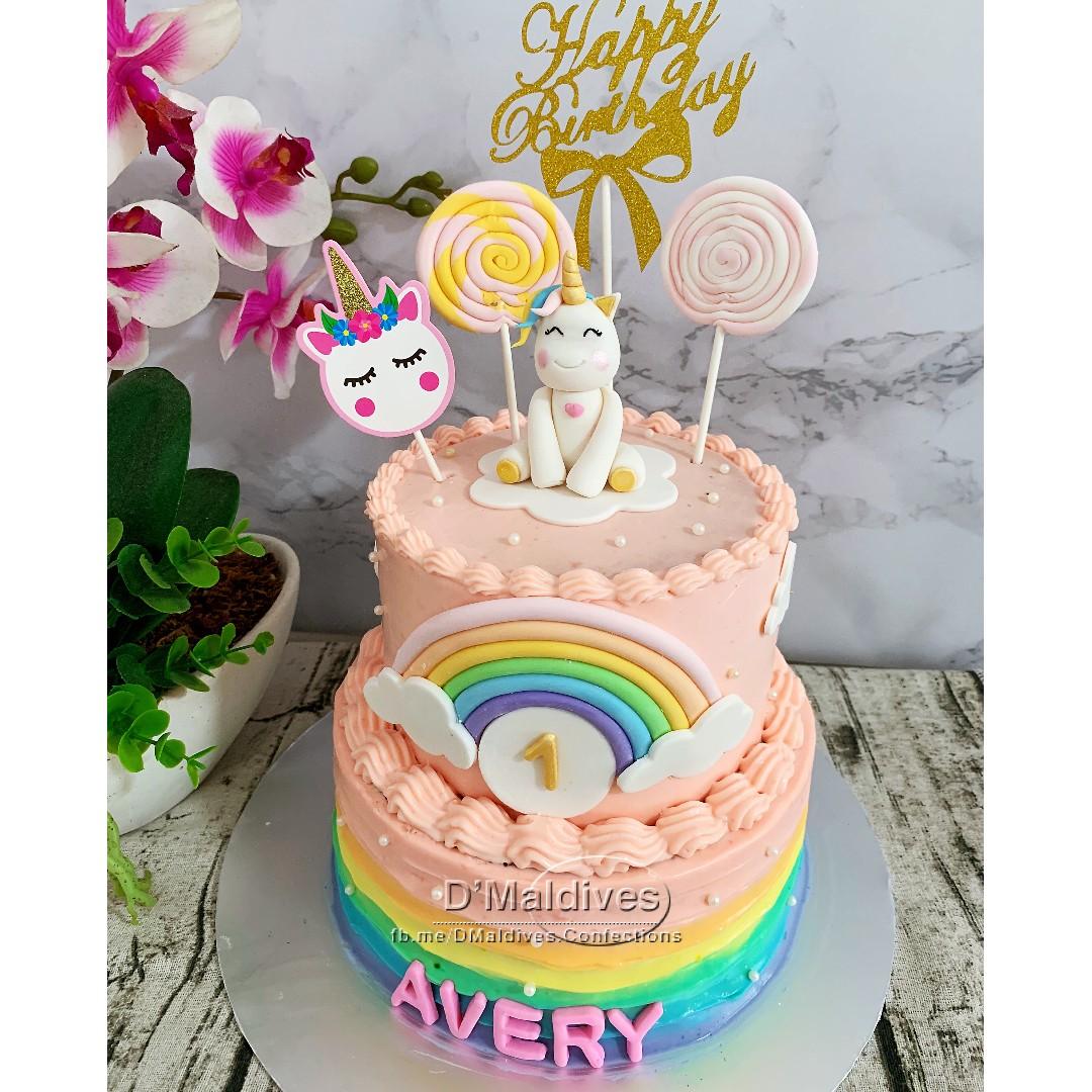 Unicorn Food Drinks Baked Goods On Carousell