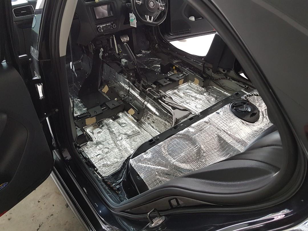 Volkswagen Jetta Floorboard Soundproofing Car Accessories