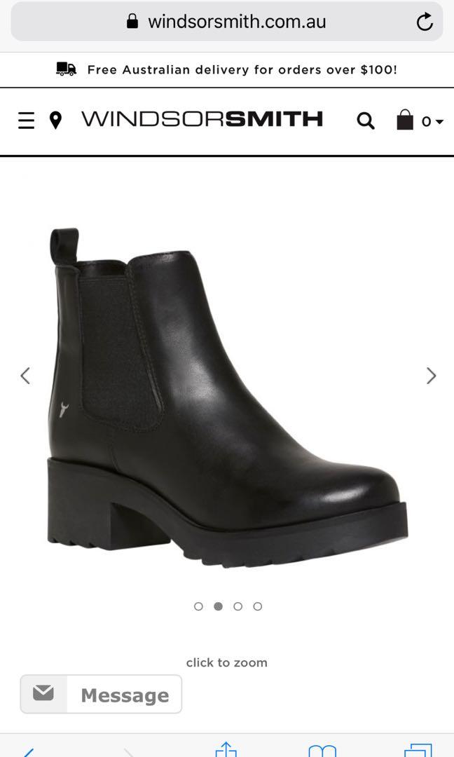 Windsor smith sales boots nz