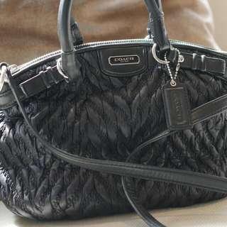 Coach Madison Small Bag In Black