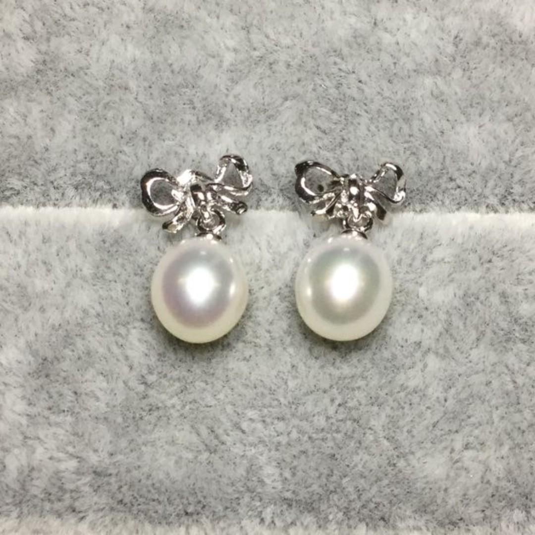 authentic pearl earrings