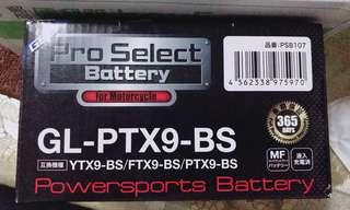 日本膠體電池 Pro select battery GL-PTX9 BS(對應YTX9-BS)