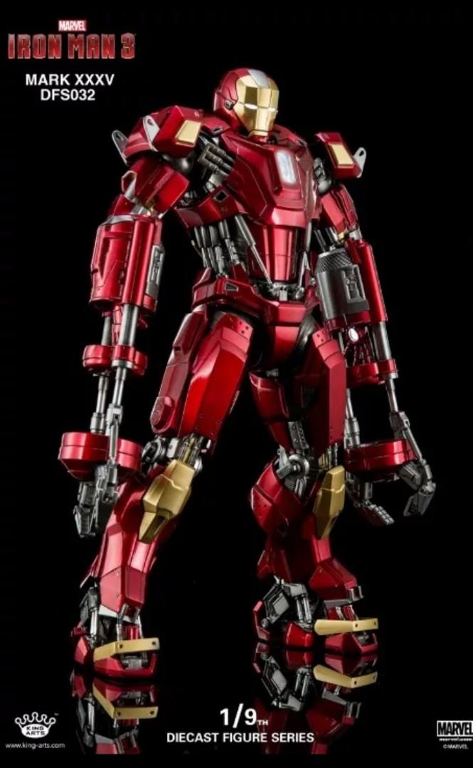 Iron Man Mark 35 Red Snapper Maßgeschneidert Minifigur Toy Marvel Avengers X1227
