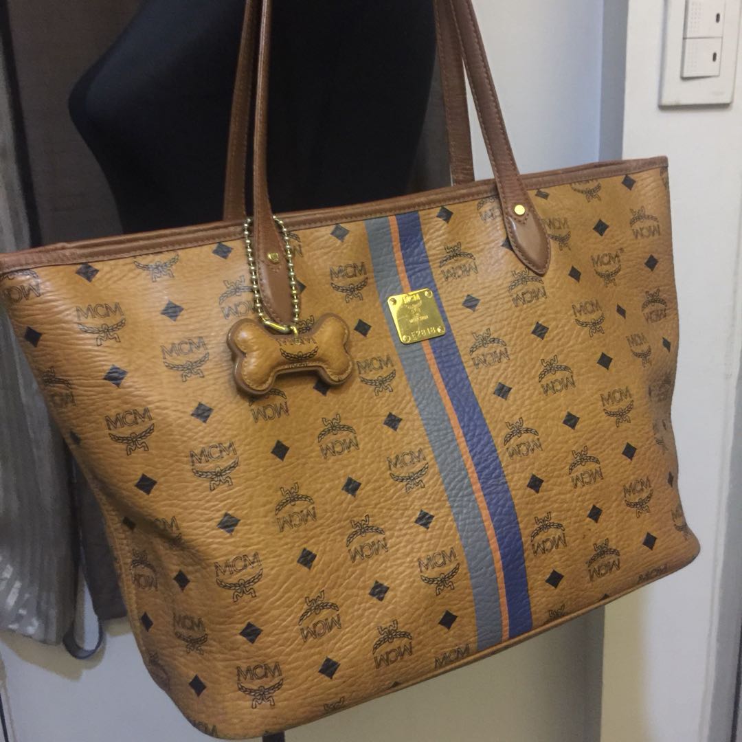 AUTHENTIC MCM NEVERFULL TOTE BAG (MCM2512), Luxury, Bags & Wallets on  Carousell