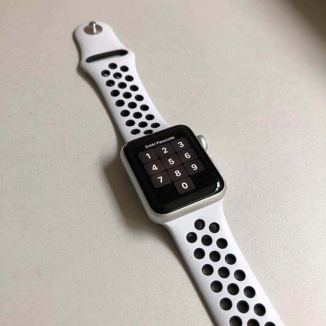 Apple Watch Series 3 Nike + 38mm GPS Silver, Electronics, Others on  Carousell