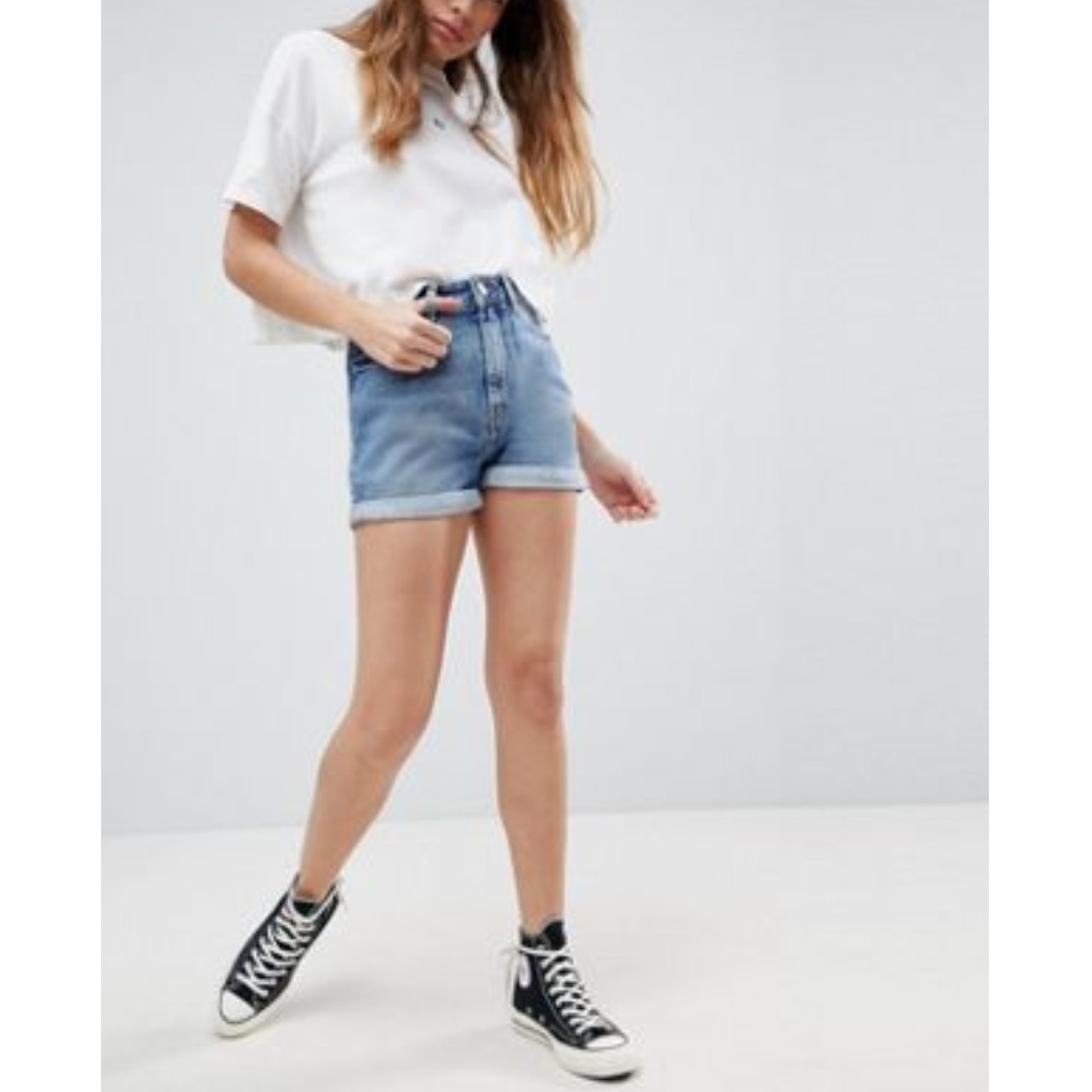 Asos Design Denim Ritson Mom Short Women S Fashion Clothes Pants Jeans Shorts On Carousell Asos, new york, new york. carousell