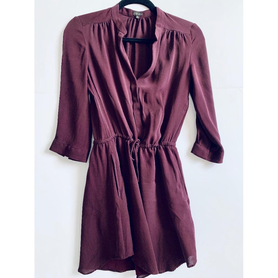 Babaton outlet silk dress
