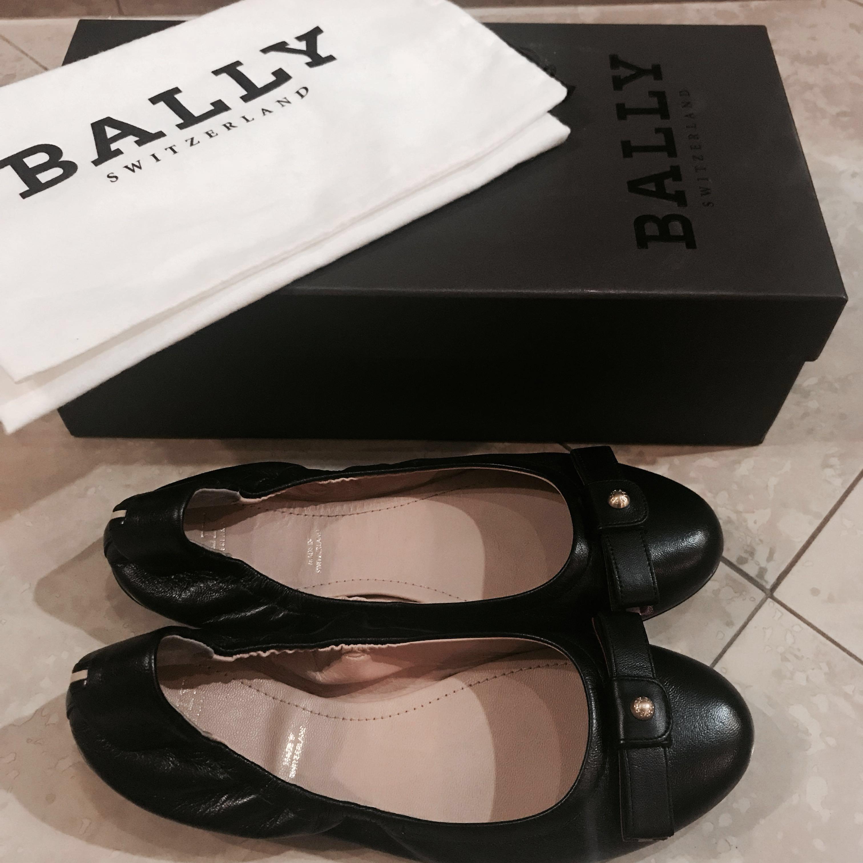 Bally Calf leather ballerina , Women's Fashion, Footwear, Flats on ...